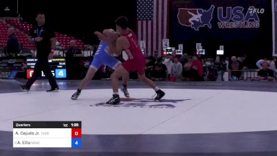 57 kg Quarters - Angel Cejudo Jr., Thorobred Wrestling Club vs Austin Ellis, Sanderson Wrestling Academy