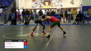 57 lbs Quarterfinal - Anthony Knox, Spartan Combat RTC vs Brandon Courtney, Sunkist Kids Wrestling Club