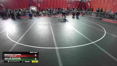 56 lbs Quarterfinal - Baylor Buschor, Lancaster Wrestling Club vs Brantley Coufal, DC Elite Wrestling