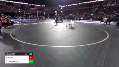 145 lbs Round Of 16 - Evan Manzo, Etiwanda (SS) vs Thomas Thongseng, Exeter (CS)