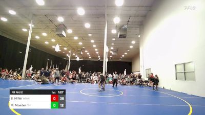 177 lbs Rr Rnd 2 - Brayden Miller, Hawks Black vs Matt Moeder, Oxford
