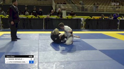LAKYN MARIE BENDLE vs JESSICA LYN CHERMAN GOLTSMAN 2024 Pan Jiu Jitsu IBJJF Championship