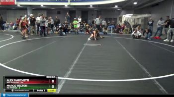 84 lbs Round 5 (8 Team) - Alex Marchetti, Mat Assassins vs Marco Helton, MD Maniacs