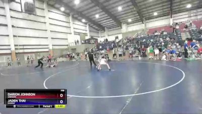 96 lbs Semifinal - Darion Johnson, Oregon vs Jaden Thai, Hawaii