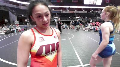 117 lbs Final - Ava Ward, Missouri Fire vs Lilly Brower, Missouri Ice