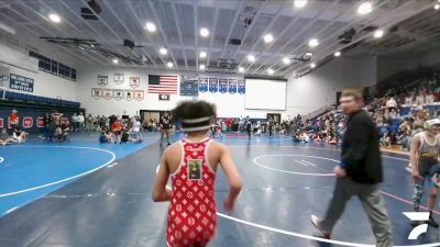 86 lbs Quarterfinal - Nehemiah Young, Natrona Colts Wrestling Club vs Kord Prewitt, High Plains Thunder