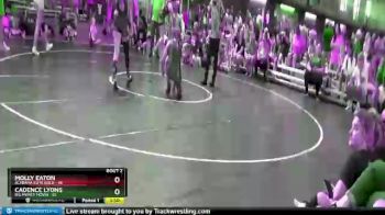 175 lbs Semis (4 Team) - MOLLY EATON, Alabama Elite Gold vs Cadence Lyons, Big Money Movin