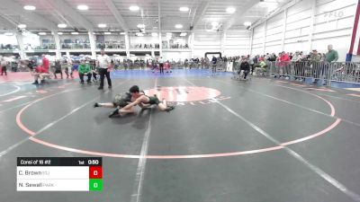 106 lbs Consi Of 16 #2 - Cole Brown, Stj Prospectors vs Nagarjunai Sewall, Parkway