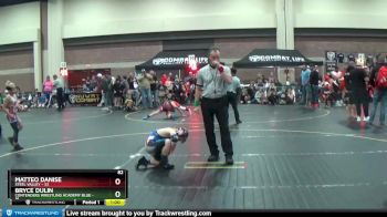 82 lbs Placement (4 Team) - Matteo Danise, Steel Valley vs Bryce Dulin, Contenders Wrestling Academy Blue