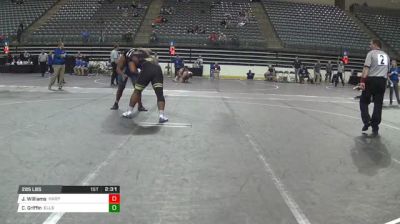 285 lbs Consi of 16 #2 - Jordan Williams, Harper vs Charles Griffin, Ellsworth