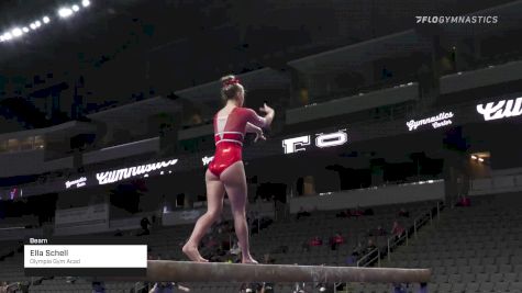 Ella Schell - Beam, Olympia Gym Acad - 2022 Elevate the Stage Toledo presented by Promedica