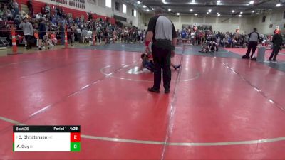 100 lbs Round 1 - Cadence Christensen, Moyer Elite vs Alexa Guy, Big Lake