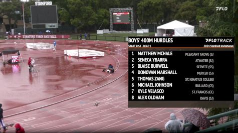 High School Boys' 400m Hurdles, Finals 1