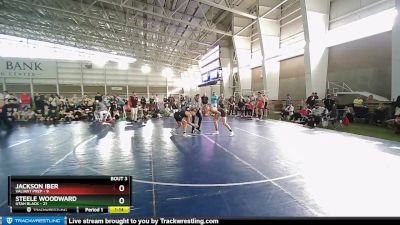 119 lbs Round 2 (4 Team) - Steele Woodward, Utah Black vs Jackson Iber, Valiant Prep