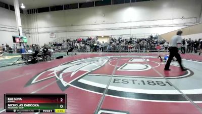 138 lbs Cons. Round 5 - Kai Sena, Nampa vs Nicholas Kadooka, Mountain View