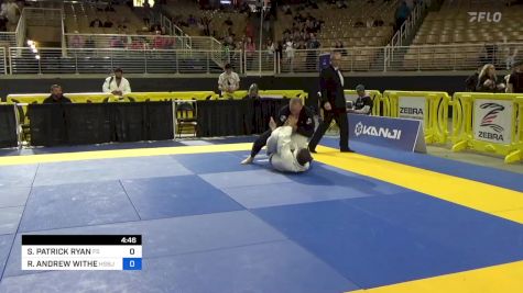SCOTT PATRICK RYAN vs RYAN ANDREW WITHEY 2024 Pan Jiu Jitsu IBJJF Championship