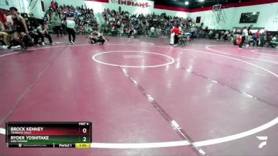 144 lbs Champ. Round 1 - Ryder Yoshitake, San Marino vs Brock Kenney, Trabuco Hills