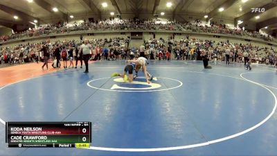 90 lbs Cons. Round 4 - Koda Neilson, Seneca Youth Wrestling Club-AAA vs Cade Crawford, Greater Heights Wrestling-AAA