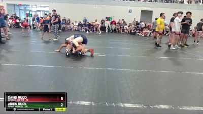 175 lbs Round 2 (4 Team) - David Rudd, Georgia United vs Aiden Buck, Funky Monkey