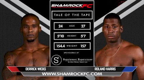 Derrick Wicks vs. Roland Harris | Shamrock FC 308 Replay