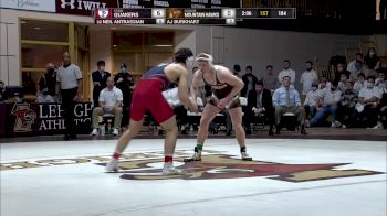 184 lbs Neil Antrassian (Penn) vs AJ Burkhart (Lehigh)