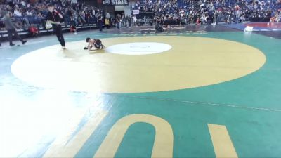 67 lbs Semifinal - Josiah Gomez, Othello Wrestling Club vs Hazel Rodarte, Mat Demon Wrestling Club