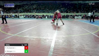 200 lbs Round Of 64 - Tymur Hrytsaniuk, Tulsa Union vs Gavyn Morgan, Redskins Wrestling Club