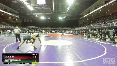 160 lbs Cons. Round 1 - Ricky McCulloch, Granite Bay vs Tech Ross, Buhach Colony