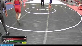 154 lbs Round 1 (4 Team) - Cole Johnson, Central Linn vs Zachary Talbot, Kennedy