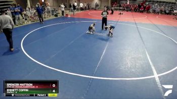 50 lbs Quarterfinals (8 Team) - Spencer Mattson, STMA (St. Michael/Albertville) vs Emmett Coffin, Sartell