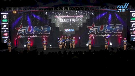 The California All Stars - Ontario - Electric [2024 L3 Senior Coed Day 2] 2024 USA All Star Super Nationals