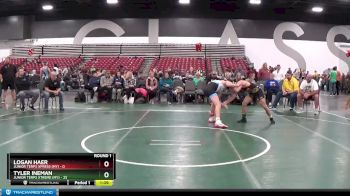 119 lbs Round 1 (8 Team) - Logan Haer, Junior Terps Xpress (MY) vs Tyler Ineman, Junior Terps Xtreme (MY)