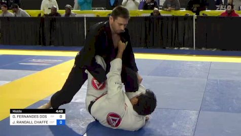 DIONE FERNANDES DOS SANTOS vs JARED RANDALL CHAFFEE 2024 Pan Jiu Jitsu IBJJF Championship