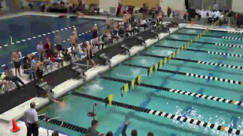 Purdue Invite, Men 100 Back D Final