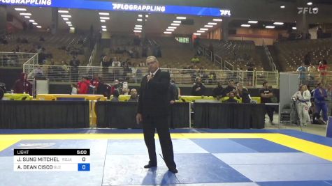 JAMES SUNG MITCHELL vs ADAM DEAN CISCO 2024 Pan Jiu Jitsu IBJJF Championship