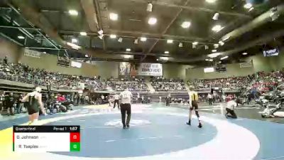 Quarterfinal - Rylon Gary Teeples, South Summit vs Drake Johnson, Juab