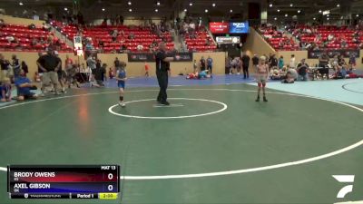 53 lbs Round 5 - Brody Owens, KS vs Axel Gibson, OK