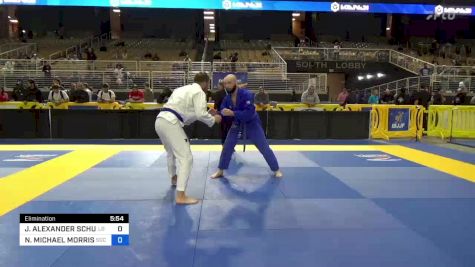 JAYDEN ALEXANDER SCHULL vs NICHOLAS MICHAEL MORRIS 2024 Pan Jiu Jitsu IBJJF Championship