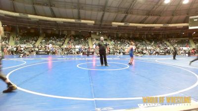 85 lbs Consi Of 16 #2 - Cael Combs, Sebolt Wrestling Academy vs Armond Goree, Pin-King All Stars