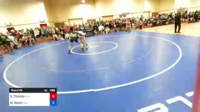 80 kg Rnd Of 64 - Sam Thomas, Inland Northwest Wrestling Training Center vs Marcell Booth, Pinnacle Wrestling Club