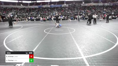 60 lbs Quarterfinal - Scott Kilmer, Lion's Den Wrestling Academy vs Jackson Parker, Lions Wrestling Academy