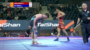 65 kg Consolation - Joey McKenna, USA vs Nikolai Okhlopkov, POL