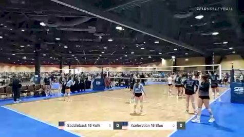 Saddleback 16 Kelli vs Xceleration 16 Blue - 2022 JVA West Coast Cup presented by Nike