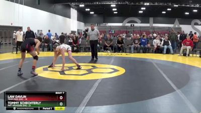 139 lbs Round 2 (8 Team) - Tommy Schechterly, Mat Assassins (PA) vs Law Davlin, Team Ohio (OH)