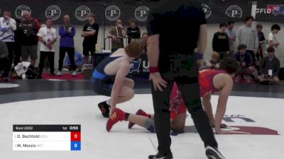 110 kg Round 1 - Dean Bechtold, Steller Trained Wrestling vs Michael Mocco, ATT/Mocco Wrestling Academy