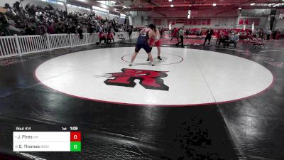 285 lbs Consolation - Joao Pedro Pires, Catholic Memorial vs Gabriel Thomas, Brookline