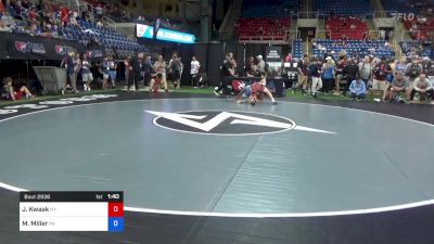 145 lbs Semis - Jason Kwaak, New York vs Melvin Miller, Pennsylvania