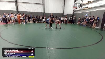 125 lbs Cons. Round 1 - Lincoln Jordan, CNWC Concede Nothing Wrestling Club vs Amare Stark, FordDynastyWrestlingClub