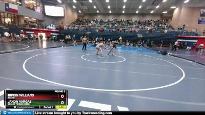 120 lbs Round 2 - Jaxon Vargas, Keller Timber Creek vs Ripkin Williams, Plano