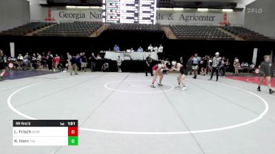 110 lbs Rr Rnd 5 - Lily Frisch, Georgia vs Kaitlyn Horn, The Storm Wrestling Center